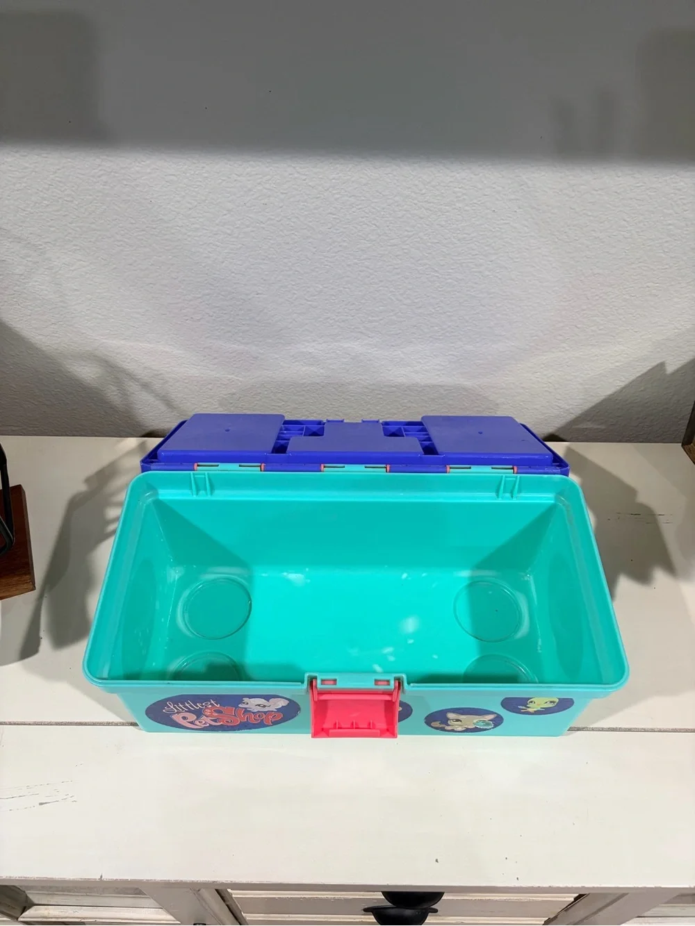 Littlest Pet Shop Tackle Box - Teal & Pink